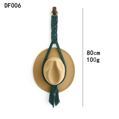 Hand-woven Nordic Style Multi-layer Hat Storage Rack
