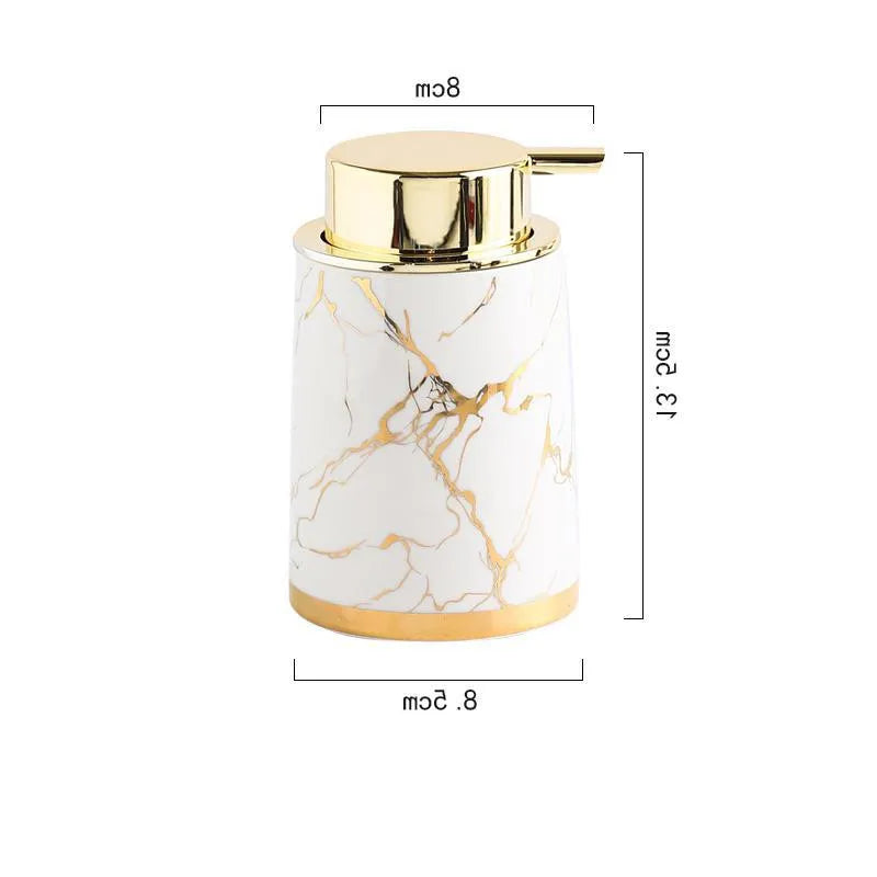 Marbled Foaming Soap Dispenser