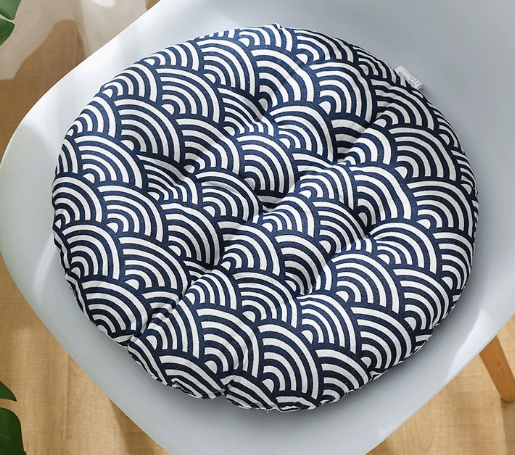 Japanese-Inspired Round Floor Cushion