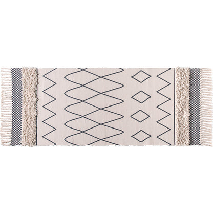 Linework Fringe Rug