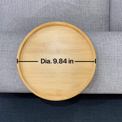 Foldable Bamboo Storage Tray with Legs