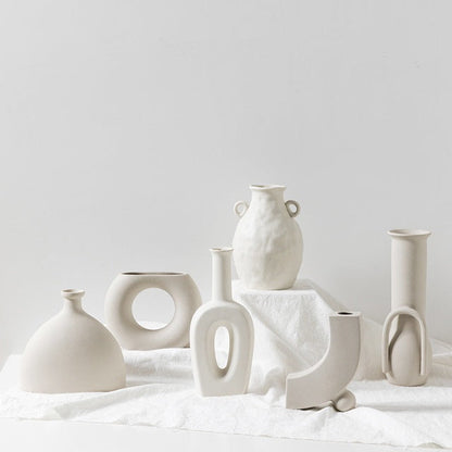 Nordic Ceramic Vase — Two Styles