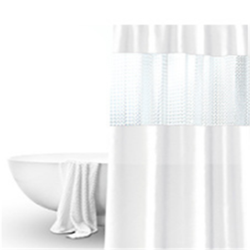 Colorblock Shower Curtain