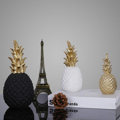 Gold Pineapple Resin Ornament