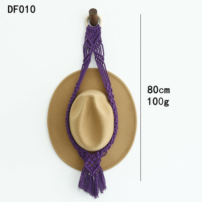 Hand-woven Nordic Style Multi-layer Hat Storage Rack