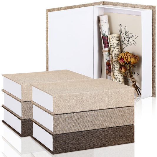 6 pcs Storage Books for Decoration