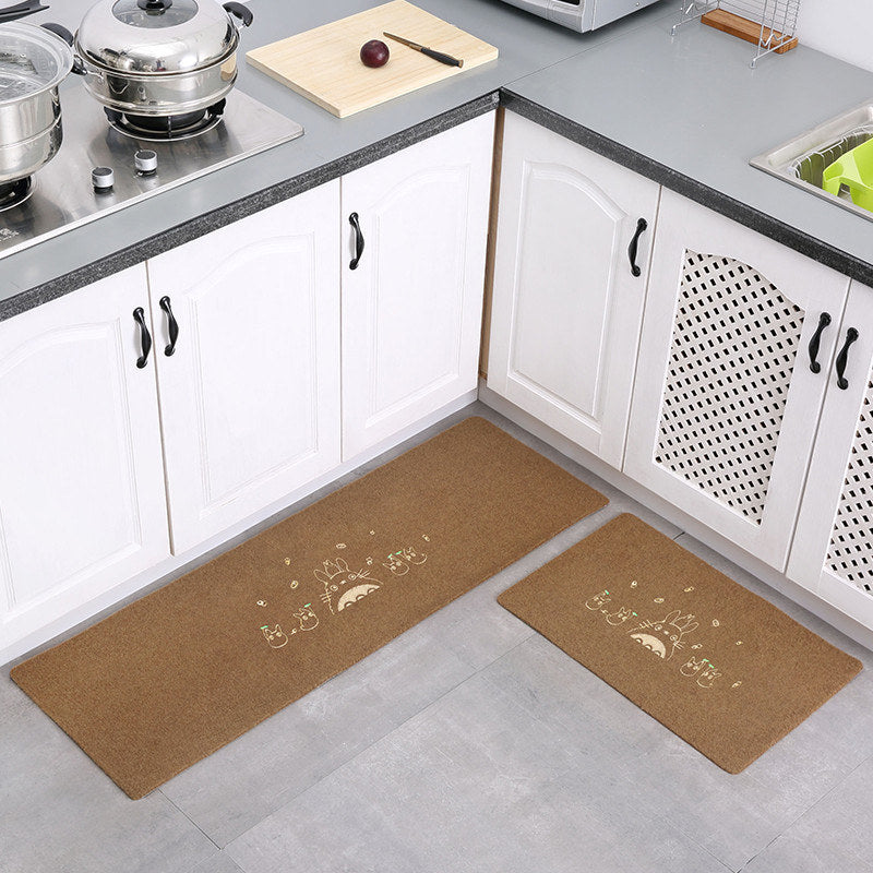 Kitchen Long Anti-Oil Mat - Non-Slip Absorbent Rug