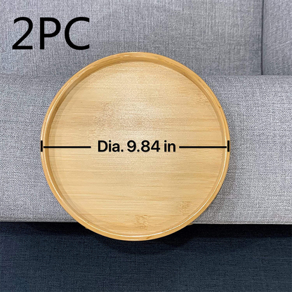 Foldable Bamboo Storage Tray with Legs