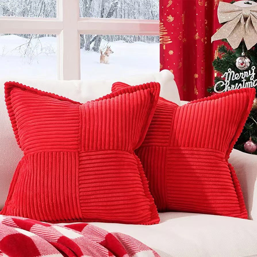 Nordic Corduroy Flying Pillow Cushion Cover
