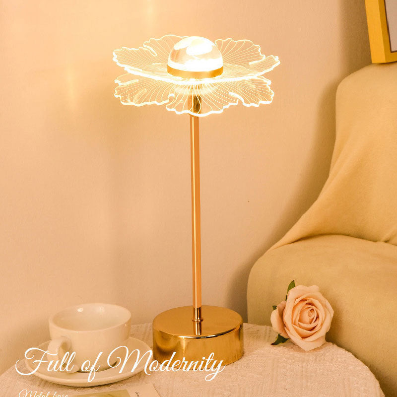 Butterfly and Floral Night Light — Touch or Remote Dimming