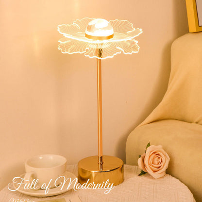 Butterfly and Floral Night Light — Touch or Remote Dimming