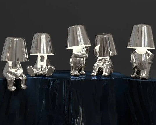Thinker Sculptural Table Lamp