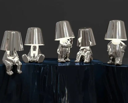 Thinker Sculptural Table Lamp