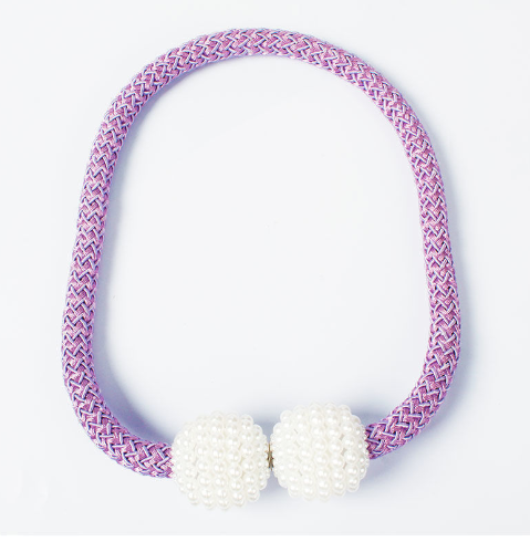 Braided Magnetic Curtain Tiebacks