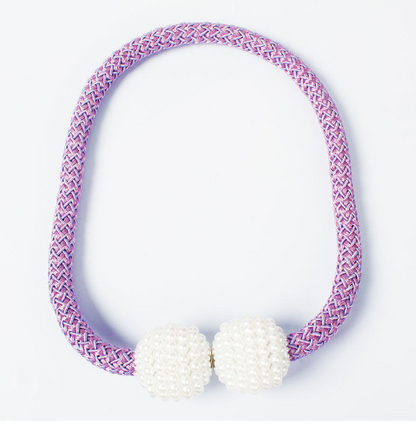 Braided Magnetic Curtain Tiebacks