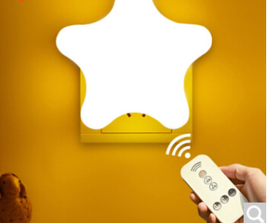 Plug-in Remote Control Night Light — Yellow or White