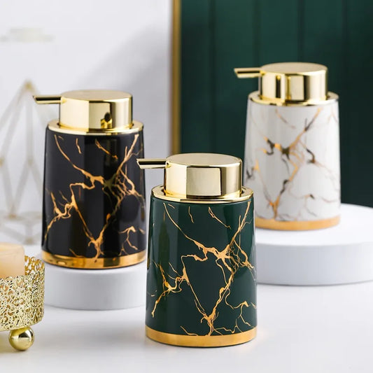 Marbled Foaming Soap Dispenser