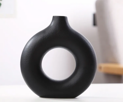 Frosted Ceramic Vase — Small, Medium, or Large