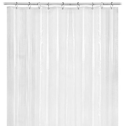 Transparent Waterproof EVA/PEVA Shower Curtain with Magnets