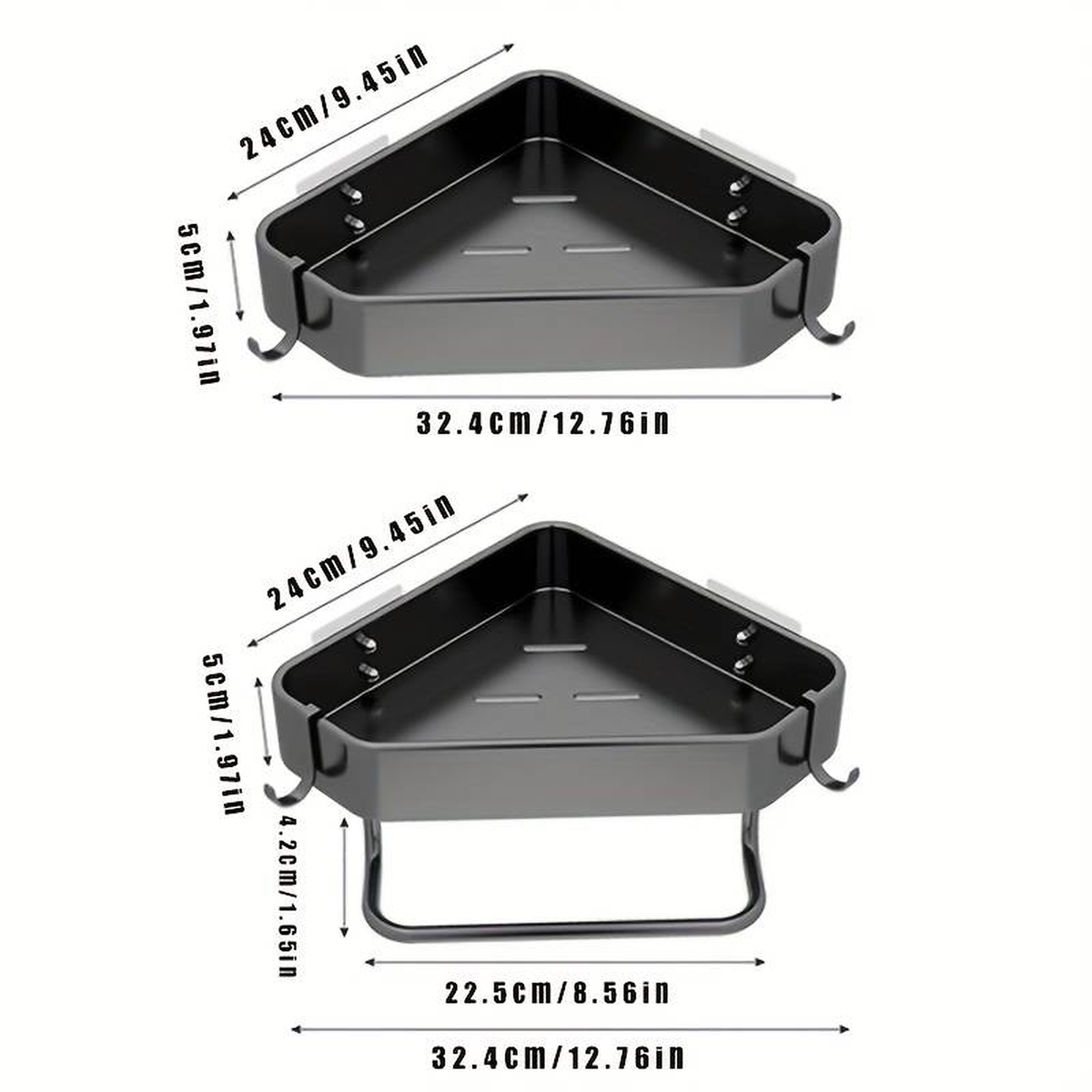 2-Piece Shower Caddy Set