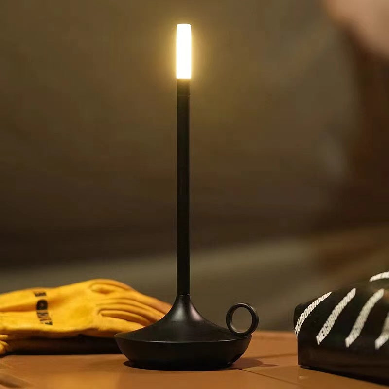 Vintage Candle Table Lamp