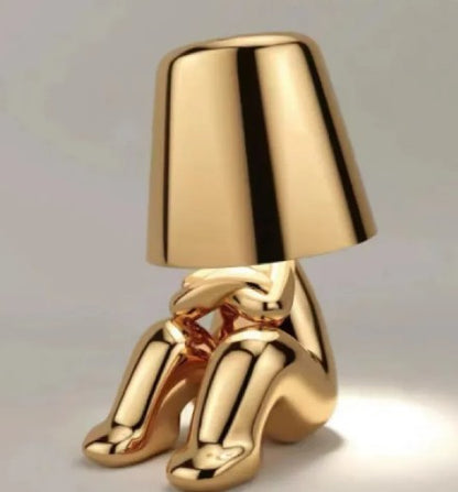 Thinker Sculptural Table Lamp