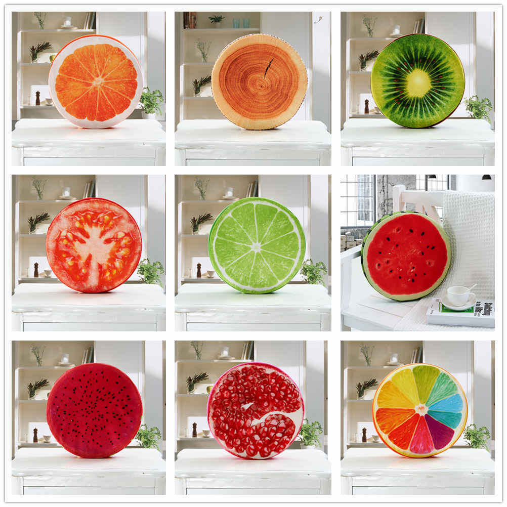 3D Printed Round Fruit Cushion