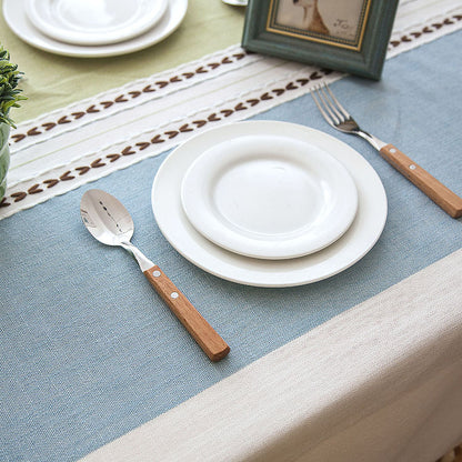Nordic Waterproof Geometric Rectangular Tablecloth