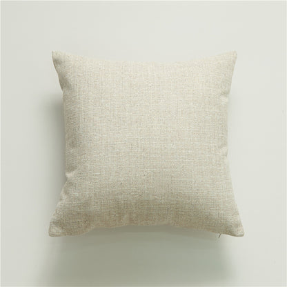 Linen Tassel Pillow Cover