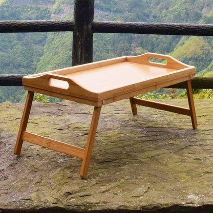 Folding Bamboo Bed Tray