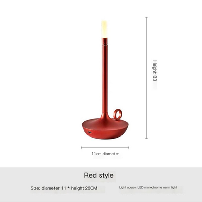 Vintage Candle Table Lamp