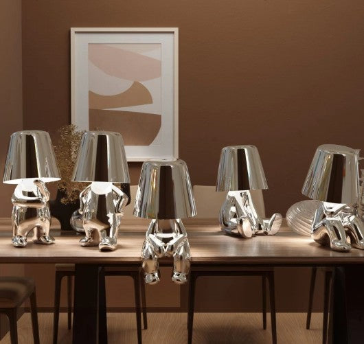 Thinker Sculptural Table Lamp