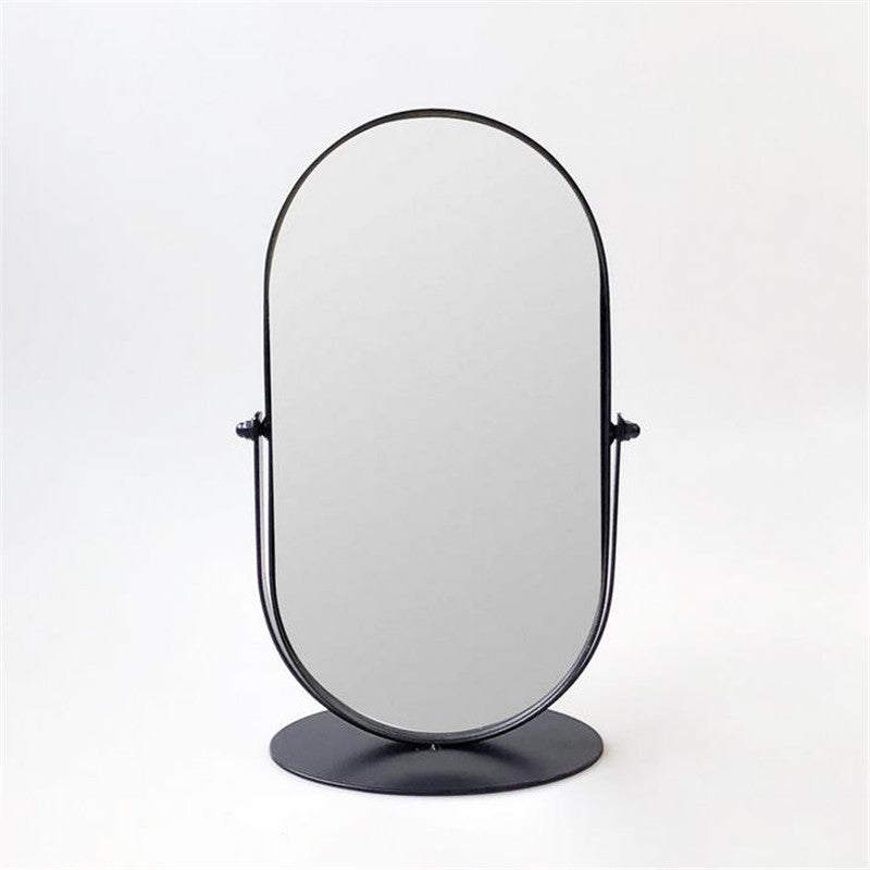 Oval Pivot Table Mirror