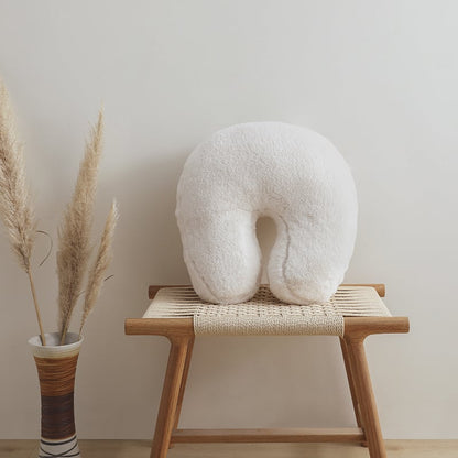 Velvet Shaped Accent Pillow