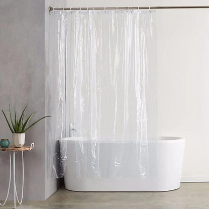 Transparent Waterproof EVA/PEVA Shower Curtain with Magnets
