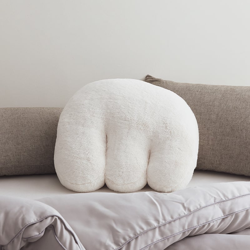 Velvet Shaped Accent Pillow