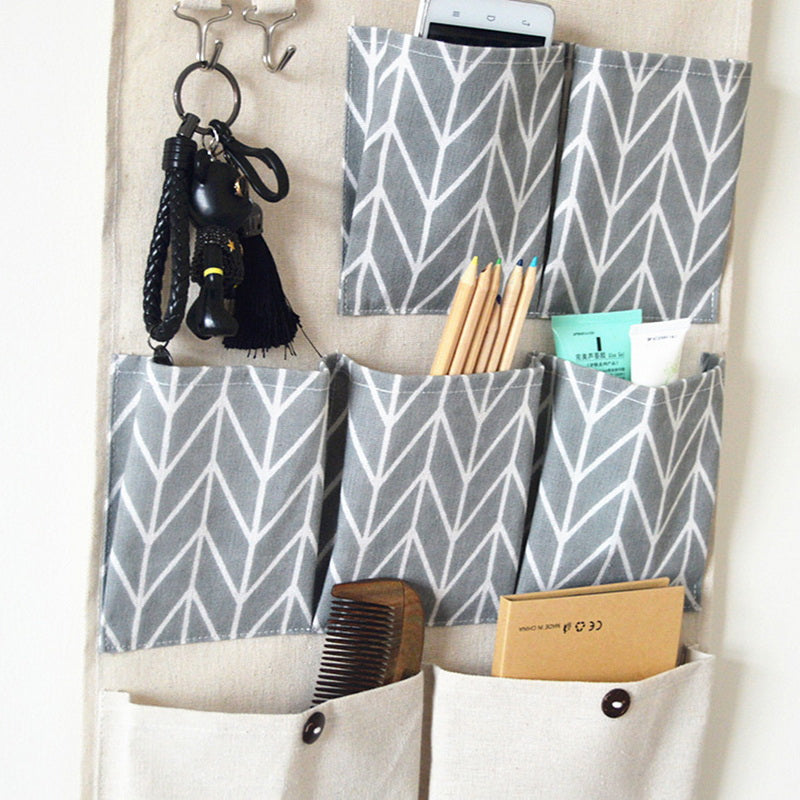 Nordic Multi-Purpose Hanging Storage Bag with 7 Pockets