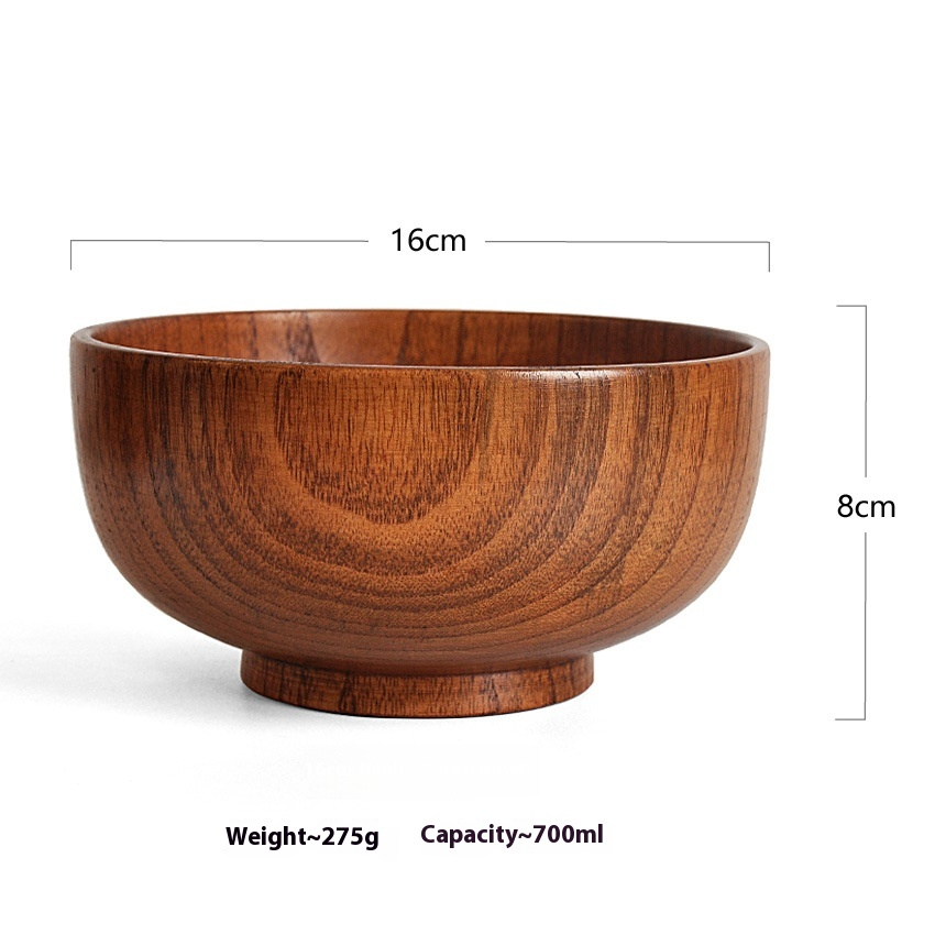 Japanese Jujube Wood Bowl — 9 Sizes