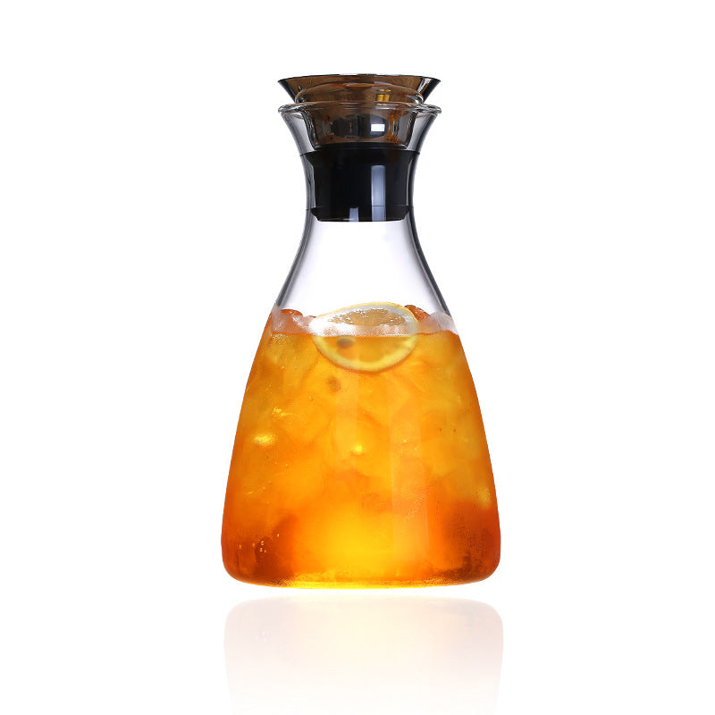 Tapered Glass Water Carafe