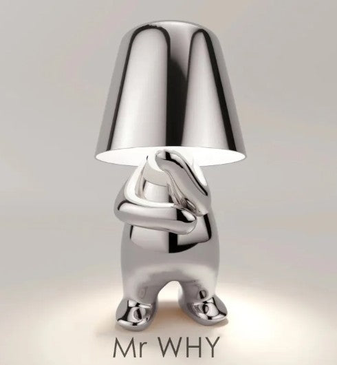 Thinker Sculptural Table Lamp