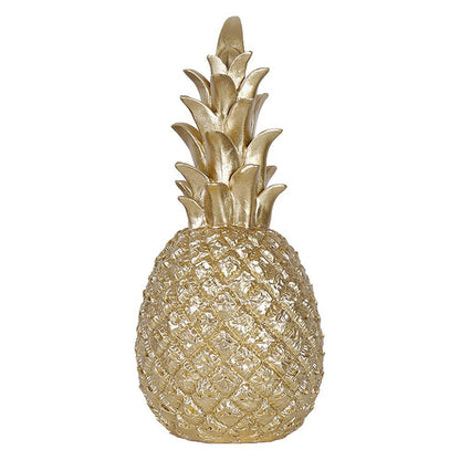 Gold Pineapple Resin Ornament