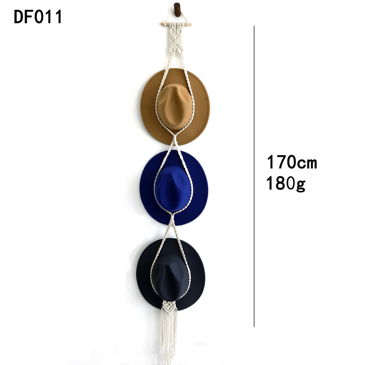 Hand-woven Nordic Style Multi-layer Hat Storage Rack