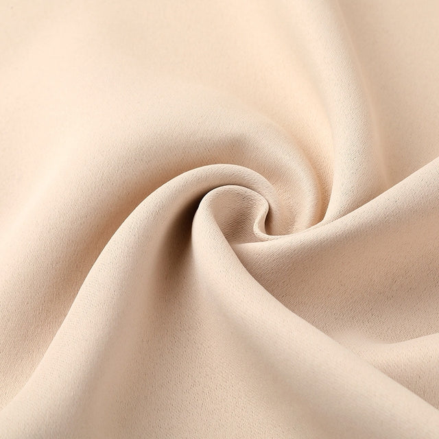 Solid Café Curtain