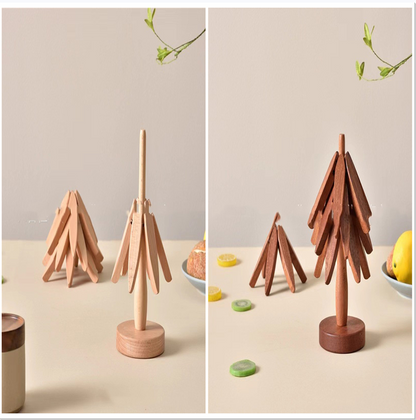 Wooden Tree Heat-Resistant Mat