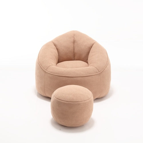 Bean Bag Sofa Chair with Footrest