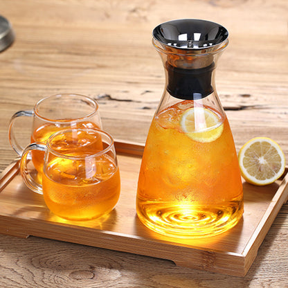 Tapered Glass Water Carafe