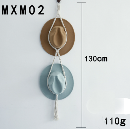 Hand-woven Nordic Style Multi-layer Hat Storage Rack