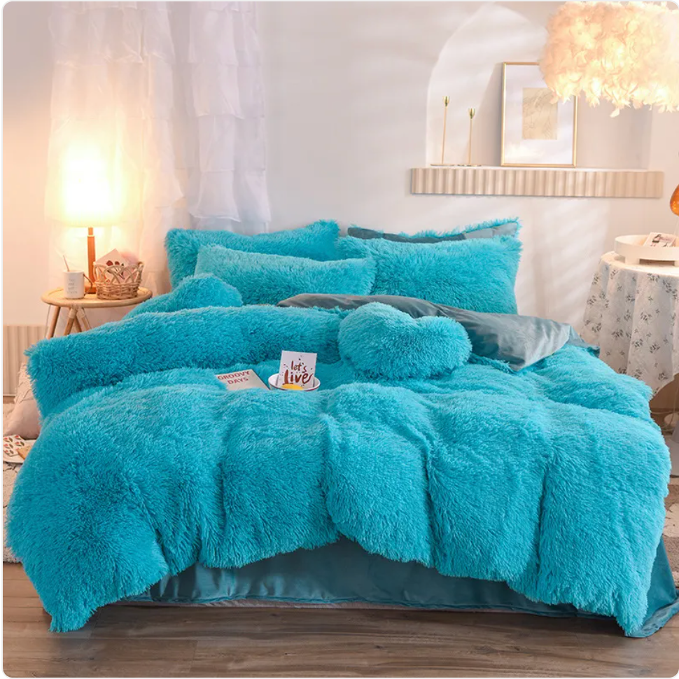 Plush Velvet Bedding Set